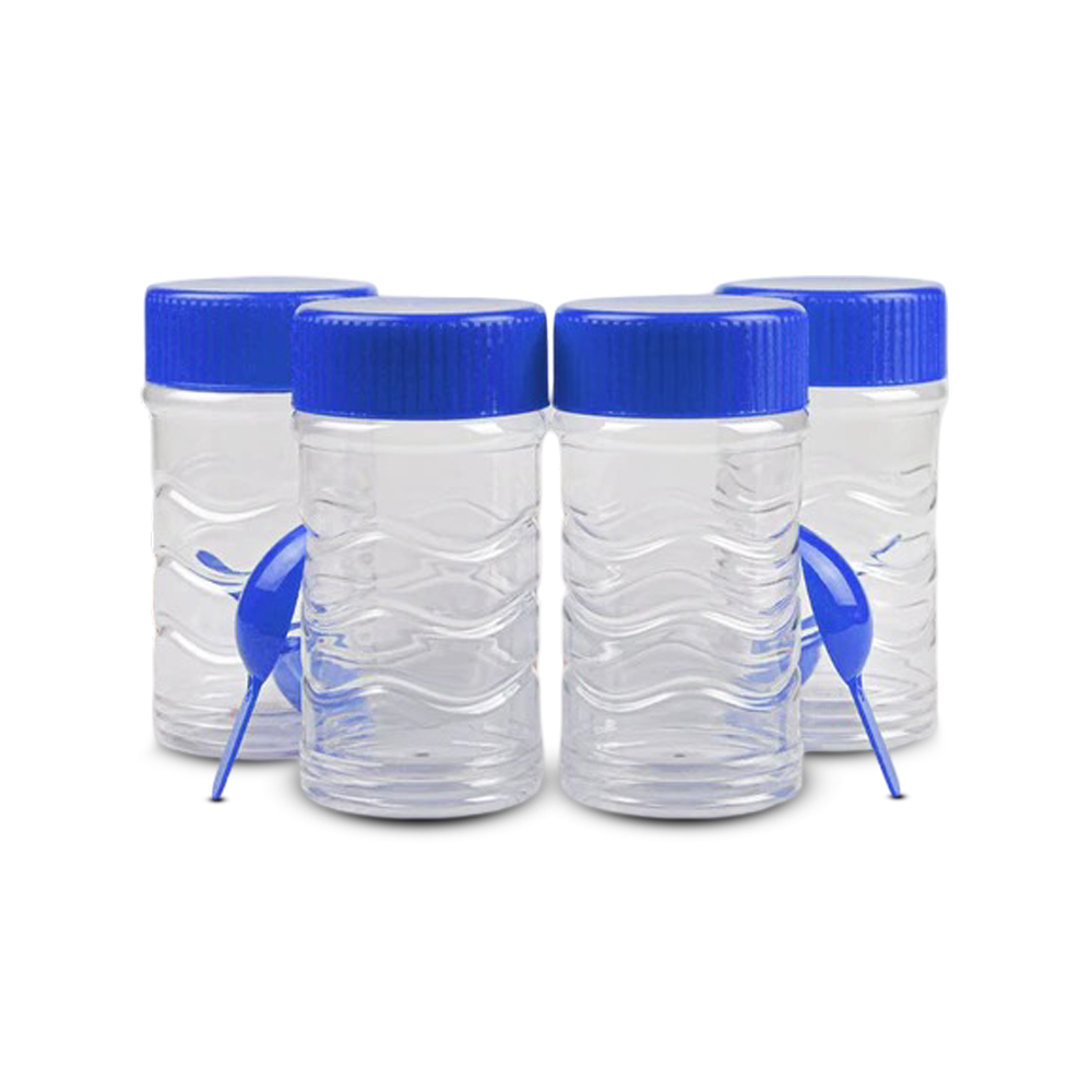 Safari Fresh Kitchen Storage Jar Small - Pack of 4 x 400g