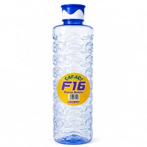 Safari F16 Water Bottle with Cap 2 x 1200ml (Pack of 2) – BPA-Free Reusable Drinking Bottle