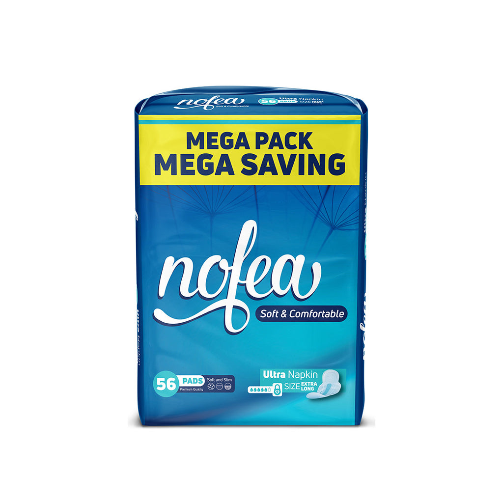 Nofea Ultra Sanitary Napkins XL - 56 pcs