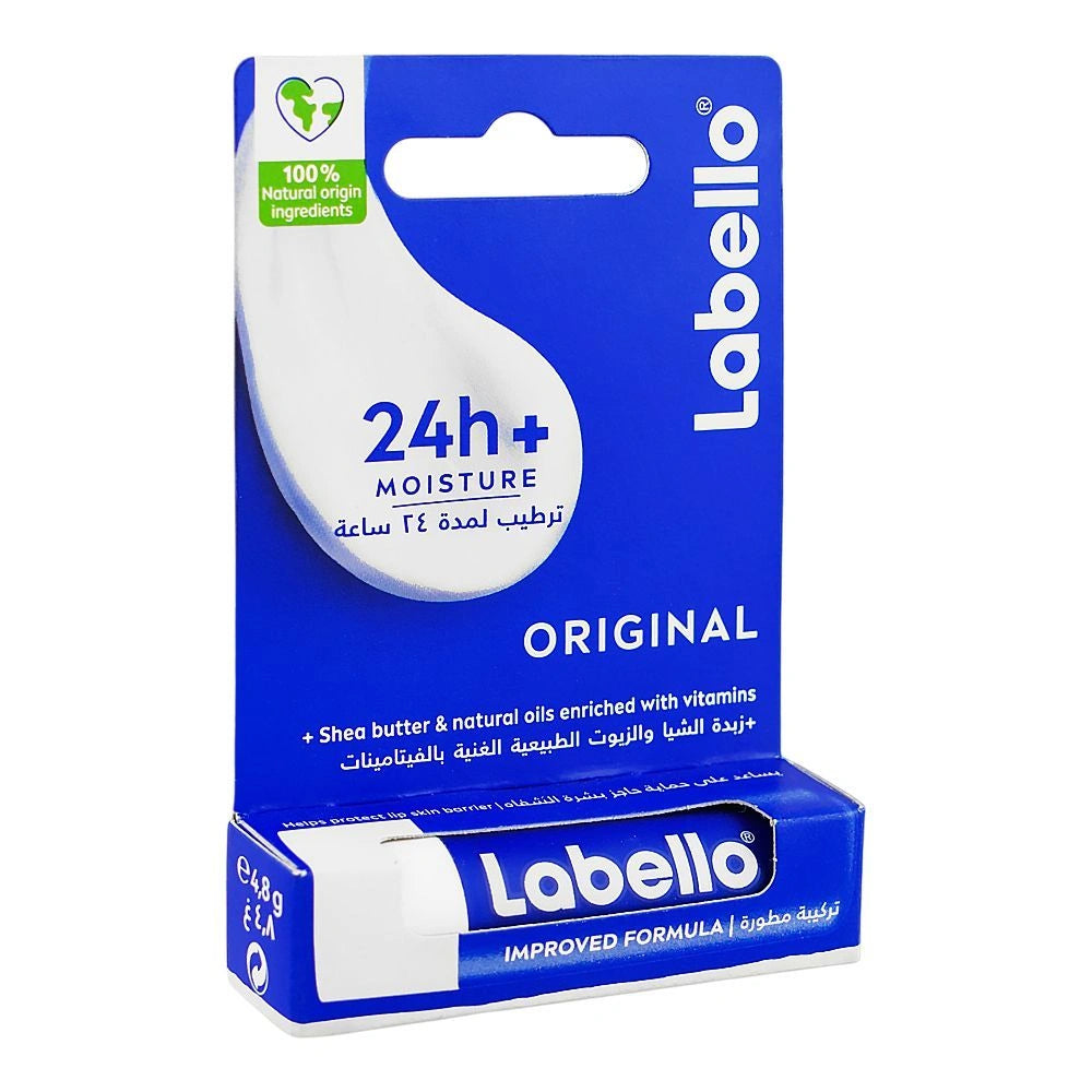 Labello Moisturizing Lip Balm Original Shea Butter 4.8 G