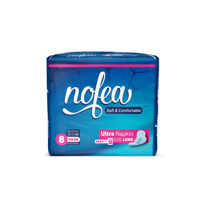 Nofea Ultra Sanitary Napkins L - 08 pcs
