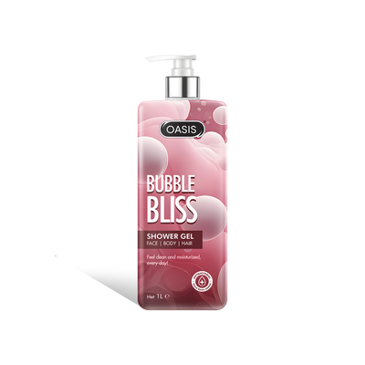 Oasis Shower Gel 1000ml Bubble Bliss