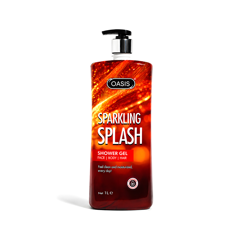 Oasis Shower Gel 1000ml Sparkling Splash