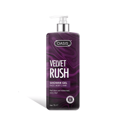 Oasis Shower Gel 1000ml Velvet Rush Arey wow