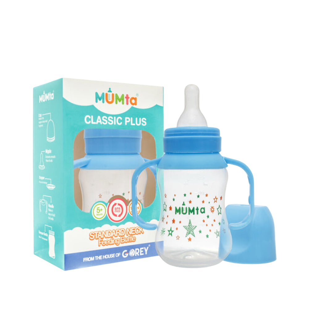 GOREY Mumta Classic Baby Feeder Plus 150ml (Multi colour)