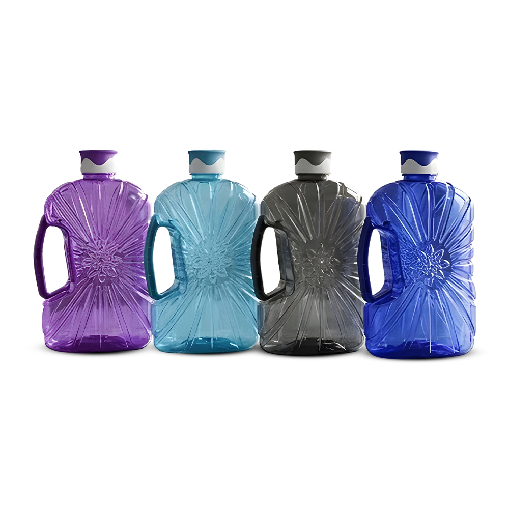 Safari S2 Handle Water Bottle - Pack of 2 x 2 L