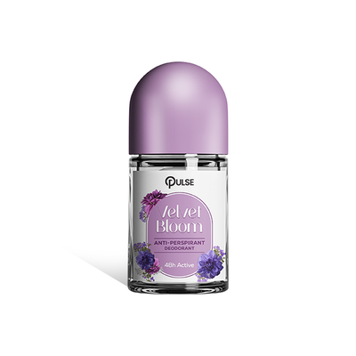 Pulse Anti-Perspirant Roll-On for Women 75ml Velvet Bloom