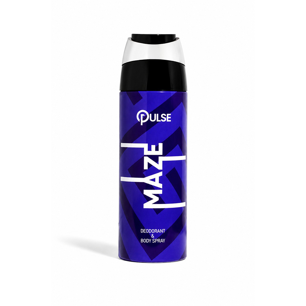 Pulse Deodorant and Body Spray for Men 200ml Maze