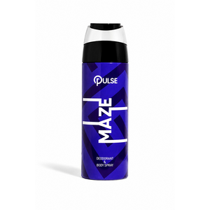 Pulse Deodorant and Body Spray for Men 200ml Maze