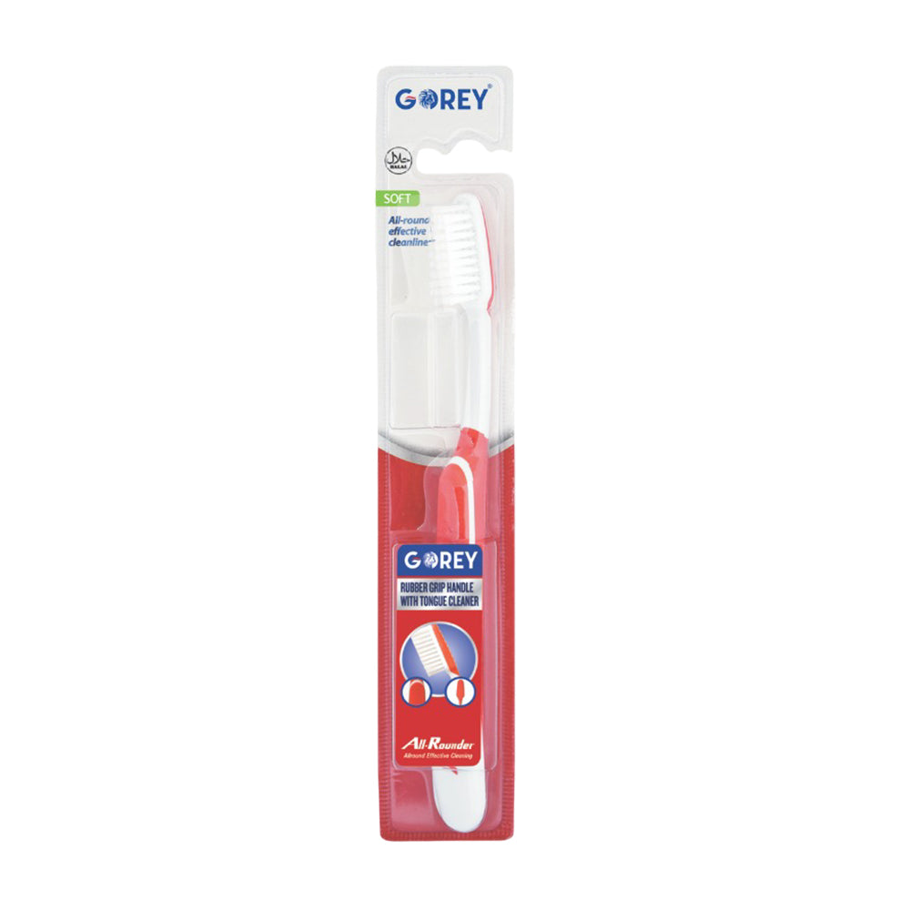 GOREY All Rounder Soft Toothbrush  (Multi colour)