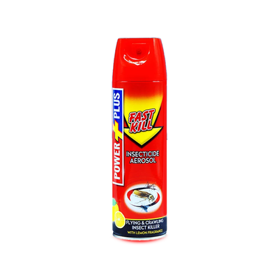 Power Plus Fast Kill Insecticide Aerosol Spray RED