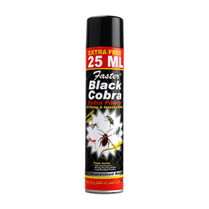 Faster Black Cobra All Insects Killer Black 300ml Arey wow