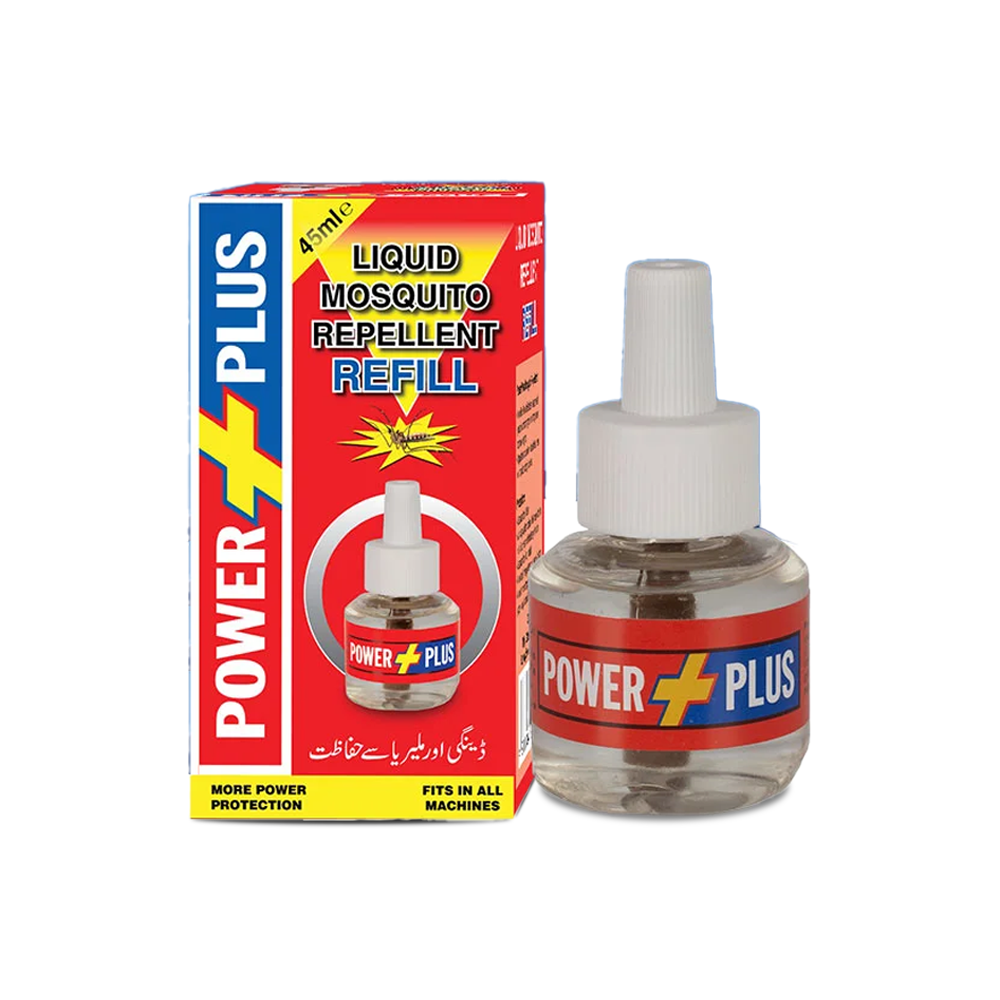 Power Plus Liquid Mosquito Repellent Refill Red Box