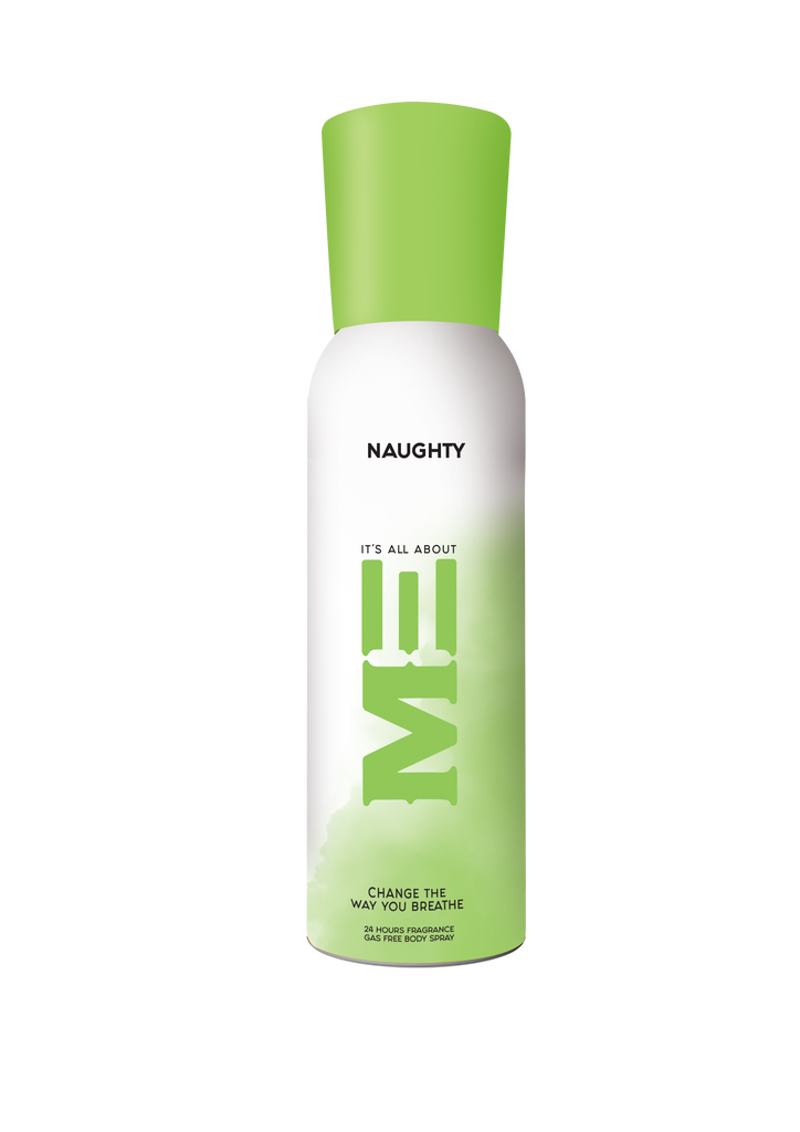Its All About ME Body Spray (Gas Free) NAUGHTY 120ml