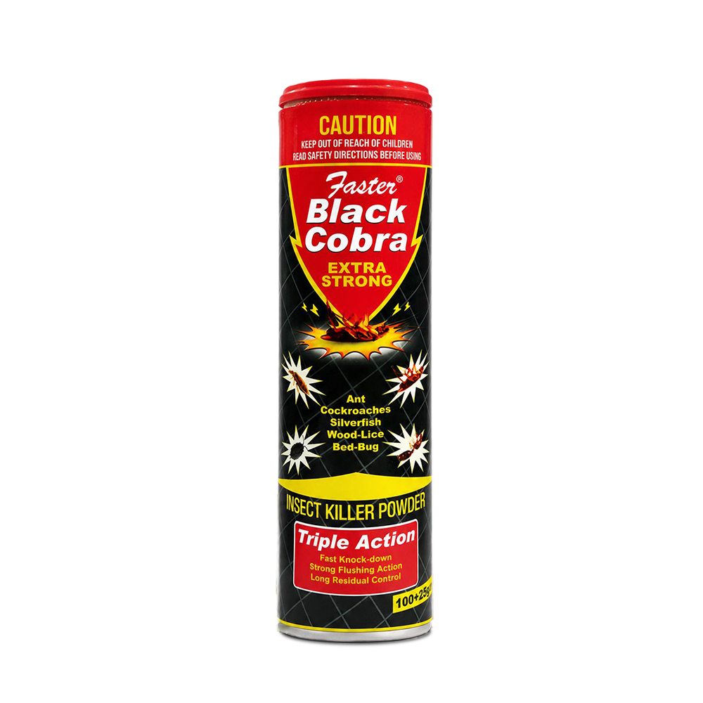 Faster Black Cobra Insect killer powder