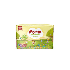 Momse Baby Diapers - 5 - XL - 30 pcs - Economy Pack
