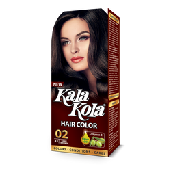 Kala Kola Hair Color 02 - Dark Brown 50ml