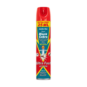 Faster Black Cobra Insects Killer Odourless Red
