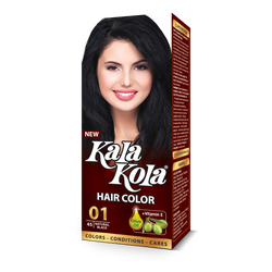Kala Kola Hair Color 01 - Natural Black 100ml