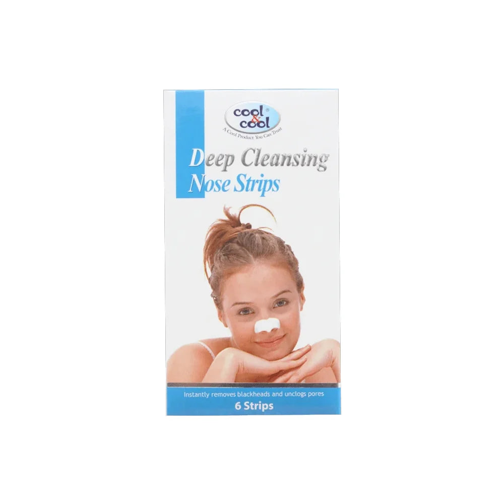 Cool & Cool Deep Cleansing Nose Strips Small 6 Pieces