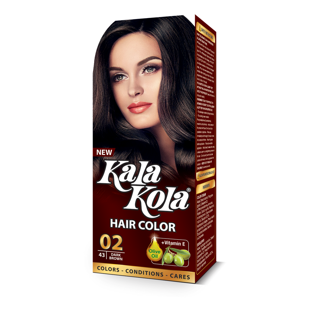 Kala Kola Hair Color 02 - Dark Brown 100ml