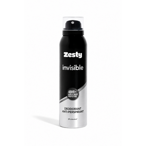Zesty Deodorant Anti-Perspirant for Men 150ml Invisible