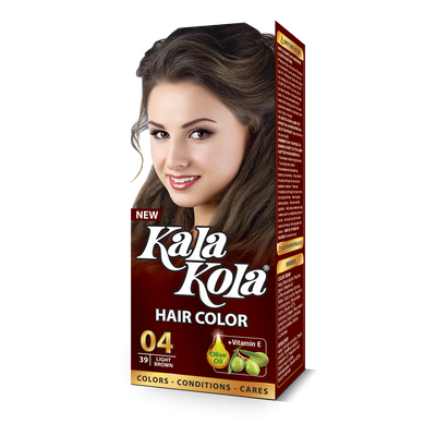 Kala Kola Hair Color 04 - Light Brown 100ml