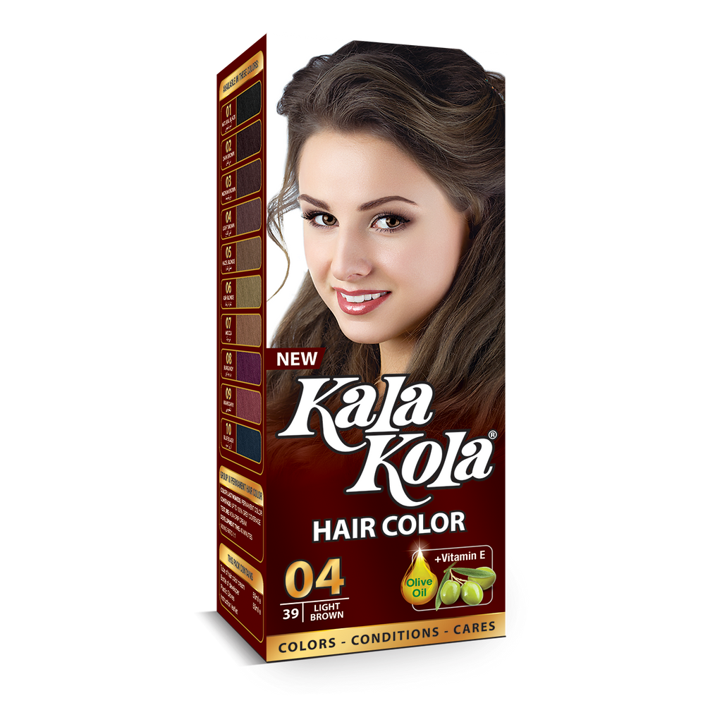 Kala Kola Hair Color 04 - Light Brown 100ml