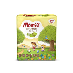 Momse Baby Diapers - 3 - M - 80 pcs - Mega Pack