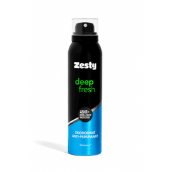 Zesty Deodorant Anti-Perspirant for Men 150ml Deep Fresh Arey wow