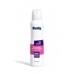 Zesty Deodorant Anti-Perspirant for Women 150ml Be Cool Arey wow