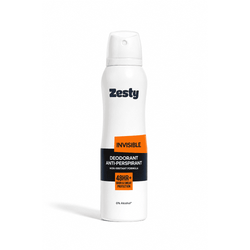 Zesty Deodorant Anti-Perspirant for Women 150ml Invisible Arey wow