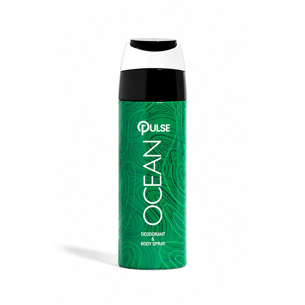Pulse Deodorant and Body Spray for Men 200ml Ocean