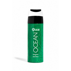 Pulse Deodorant and Body Spray for Men 200ml Ocean