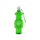 Safari Robot Style Transparent Water Bottle with Straw 550ml