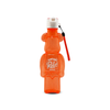 Safari Robot Style Transparent Water Bottle with Straw 550ml