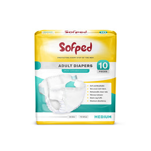 Sofped Adult Diapers M - 10 pcs
