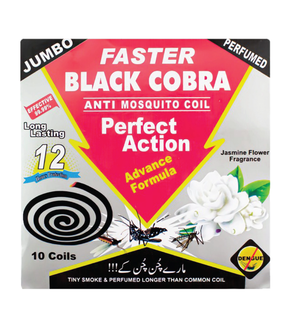 Faster Black Cobra Coil (Pack of 10pcs)