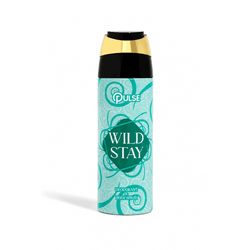 Pulse Deodorant and Body Spray for Women 200ml Wild Stay Arey wow