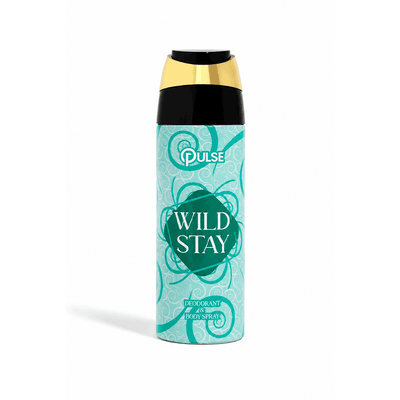 Pulse Deodorant and Body Spray for Women 200ml Wild Stay Arey wow