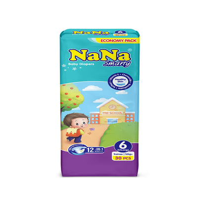 Nana Smarty Baby Diapers - 6 - XXL - 30 pcs - Economy Pack