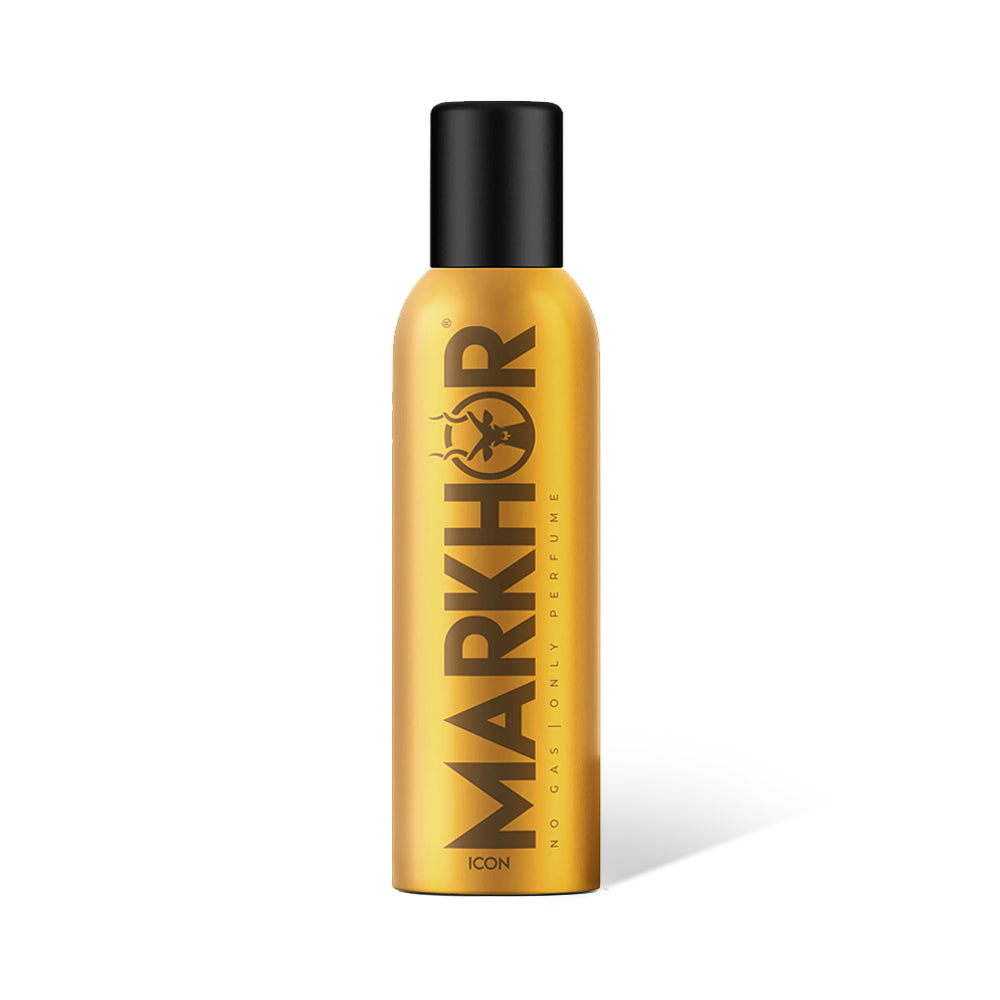 Markhor Body Spray Icon Golden (Non-gas) 120ml