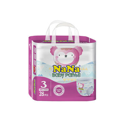 Nana Baby Diaper Pants - 3 - M - 28 pcs - Economy Pack