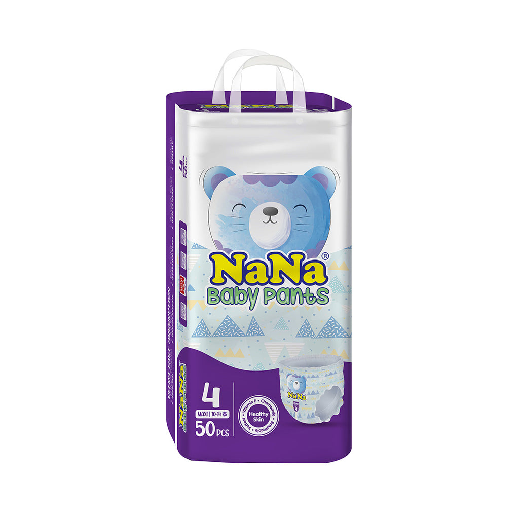 Nana Baby Diaper Pants - 4 - L - 50 pcs - Jumbo Pack