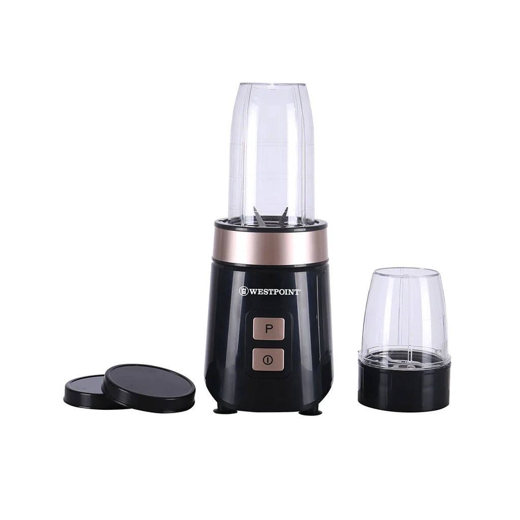 Westpoint 400W Dry & Wet Grinder with Stainless Steel Blades & 500ml Wet Grinding Cup - WF-9228