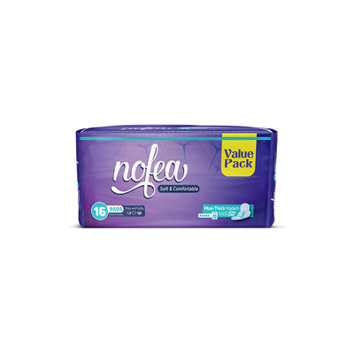 Nofea Maxi Thick Sanitary Napkins XL - 16 pcs