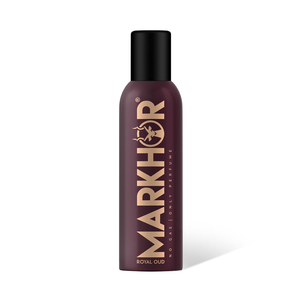 Markhor Body Spray Royal Oud (Non-gas) 120ml