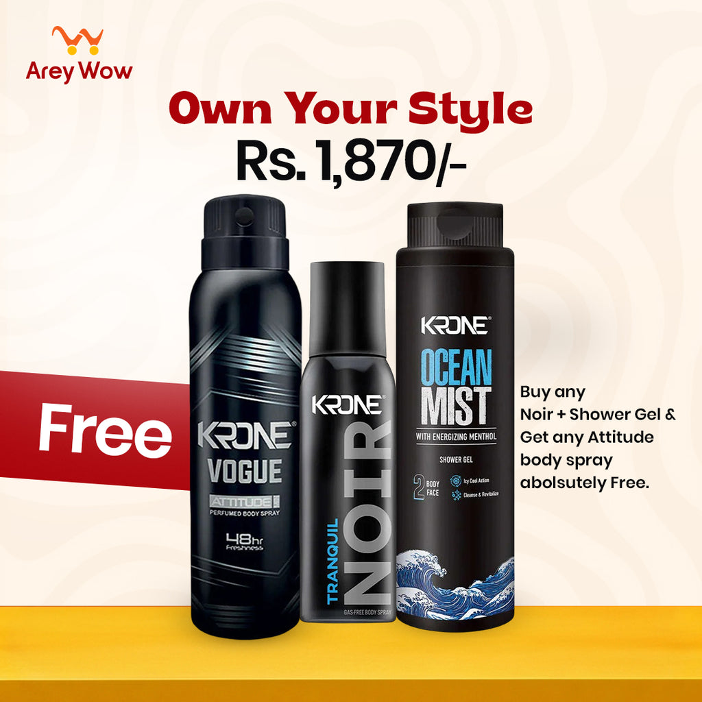 The Ultimate Grooming Trio: Premium Scent & Shower Duo