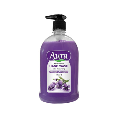 Aura Hand Wash French Lavender Purple 500ml