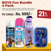 BOYS Fun Bundle (4 Pack) – Ultimate Superhero Essentials Set